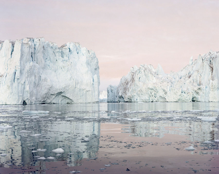 S-0415, "Ilulissat Icefjord 9, 07/2003, 69°11' 50" N, 51°12' 54" W"