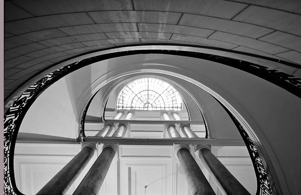 S-1343, "L&auml;nderbank Hohenstaufengasse, Wien, A, Architekt Otto Wagner"