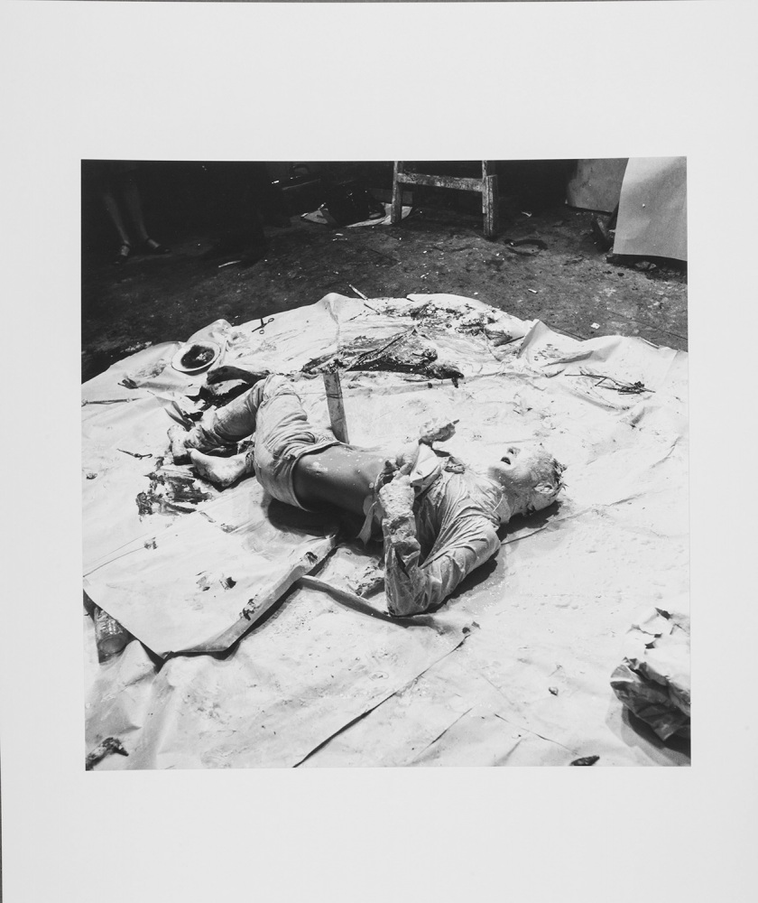 S-1695, Günter Brus, "Aktion in einem Kreis", 1966