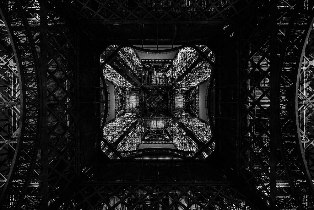 S-1916, "Dark Cities Paris - The Eiffel Tower"