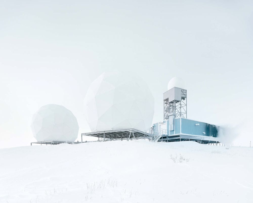 S-2452, Gregor Sailer, "North Warning System Radar Site I, Canadian Armed Forces, Tuktoyaktuk, Canada", 2020