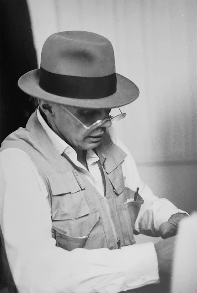 S-2636, Horst Hahn, "Joseph Beuys, Bonn", 1983