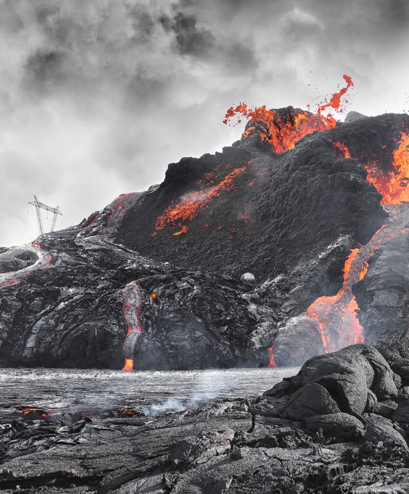 S-2900, Michael Najjar, "eruption", 2021